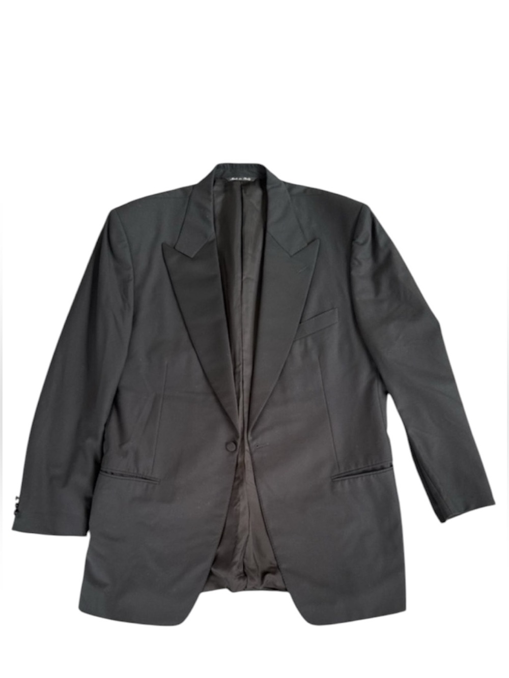 Canali Black Single-Button Men's Blazer